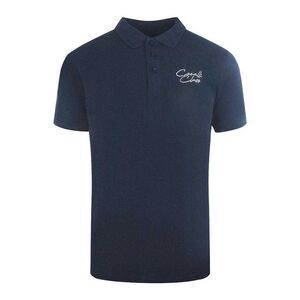 Cavalli Class Unisex Adult Signature Logo Polo Shirt / Navy